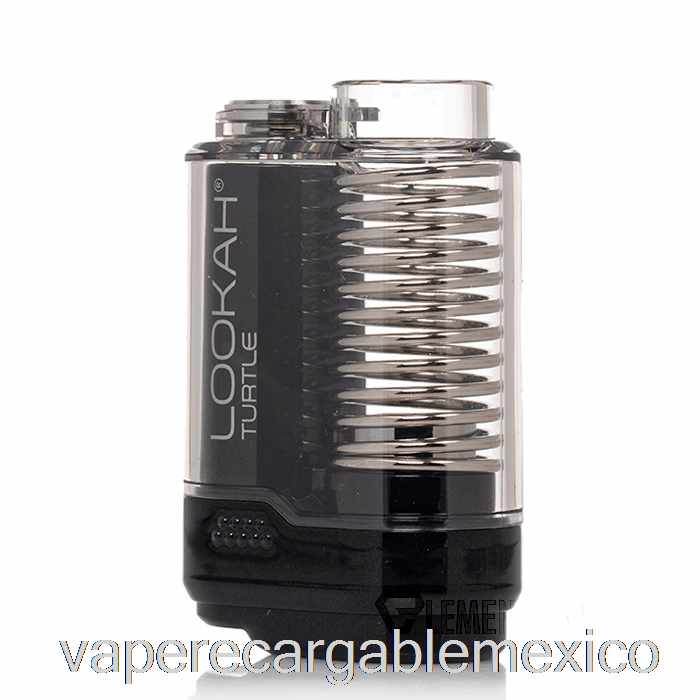 Vaporizador Recargable Lookah Tortuga 510 Batería Negro